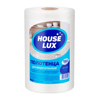 HOUSE LUX полотенца универсальные 27*20см 150шт 80124